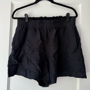Ann Taylor Black High Waist Shorts